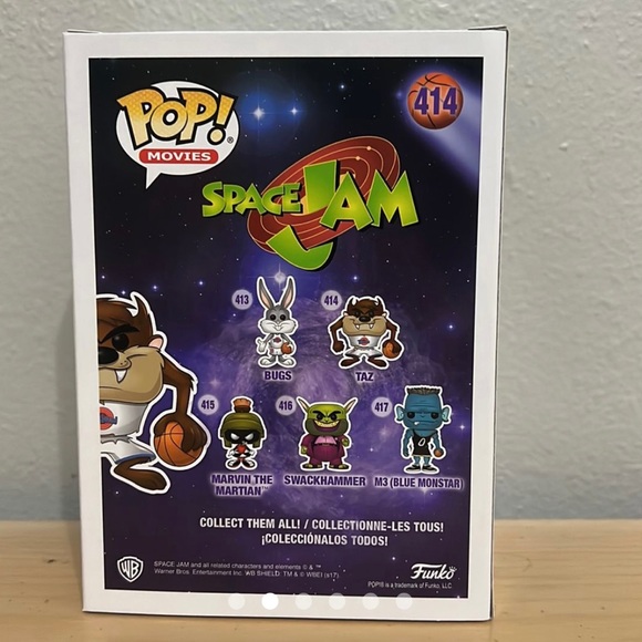 MINT SpaceJam Taz funko pop - Picture 3 of 7